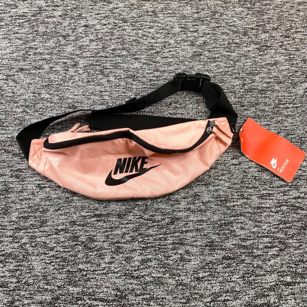 Nike Heritage Hip Pack Pink Black Waist Bag Fanny Pack BA5750 697 2019